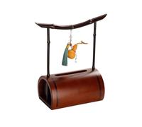 porta pañuelos Caja dispensadora de pañuelos, caja de almacenamiento de servilletas Retro, cubierta de caja de pañuelos estándar for decoración de oficina en el hogar dispensador de servilletas