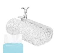 Porta pañuelos - Cubierta para de pañuelos | Servilletero, accesorio de decoración de encimera de baño para el hogar, hecho de material acrílico de alta calidad