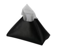 Porta Pañuelos De Cuero - Estuche Dispensador De Servilletas Desmontable | Antideslizante De Lujo Para Servilletero De Coche, Organizador De Pañuelos Triangular Decorativo Para Sala De Estar, Do