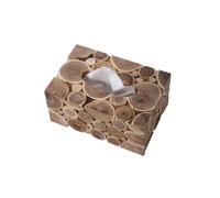 Porta pañuelos Funda for Caja de pañuelos, Soporte Hecho a Mano, dispensador Premium, Organizador servilletas for Sala Estar Estética de Oficina(Multi Colored)