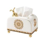 Porta pañuelos Light Luxury Creative Ceramic Tissue Box For Home Decor Estética de Oficina