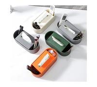 porta pañuelos Mesa de centro multifuncional, mesa de comedor, cajón de pañuelos, mando a distancia, caja de almacenamiento de pañuelos for sala de estar dispensador de servilletas(Grey)