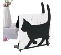 Porta pañuelos - Organizador de papel | Decoración servilletero con gato para cualquier ambiente doméstico