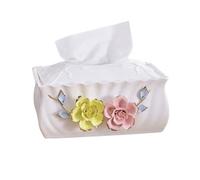 Porta pañuelos Servilletero Caja de pañuelos Papel Hecho a Mano Mesa Centro Creativa Comedor Almacenamiento Estética de Oficina