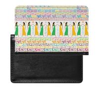 Porta Pasaporte Novedad Delgado Antiguo Egipto Unisex Adulto, Funda Cartera Travel Essentials, Funda Portátil para Pasaporte y Tarjeta de Vacunas, para Mujeres Hombres ( Color : A10 , Size : 14.7x9.8