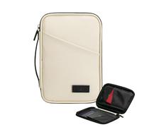 Porta Pasaporte para Familia, Cartera para Pasaporte - Funda para pasaporte familiar de viaje con asa,Cartera segura para accesorios de viaje para guardar billetes y dinero en efectivo en trenes, auto