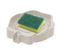 Porta Pastillas de Jabón,Portaesponja de Silicona - Jabonera con Drenaje en Forma de Rosa para Baño Cocina Viajes Exteriores Encimera