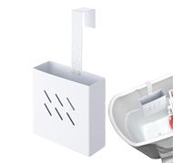 Porta Pastillas Limpiadoras Inodoro,Soporte de Acero Inoxidable,Portapastillas Ajustable Con Gancho Para El Tanque Del Inodoro - para Baño Hogar Apartamento Hotel Lugar de Trabajo