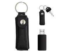 Porta Pen Drive - Porta bolígrafos USB, de Transporte con Gancho - portátil para Lector de Tarjetas, grabadora de Voz, Viaje, casa Oficina