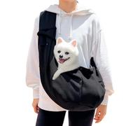 Porta perros, bolsillo de hombro transpirable para animales domésticos | Correa porta cachorros con manos libres, para cachorros y pequeños, viajes y paseos al aire libre