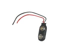 Porta pila con cable 9v (sin pila)