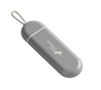 Porta píldoras portátil, pequeña para cápsulas, llavero, dispensador de drogas con tapa de sellado para vitaminas, viajes de bolsillo, kit de medicamentos de emergencia, fijación de bolsas