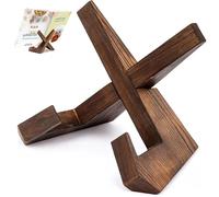 Porta Ricettario Cucina, Leggio Libri Cucinas Supporti Ciotole Tavolo Porta Piatti Esposizione, Supporto Ricettari Poggia Libro Ricette Legno per Foto Tablet Revistas Pinturas Decorativas Artesanías