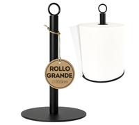 Porta Rollo Cocina, Soporte Rollo Papel Cocina, Porta Rollos Papel De Cocina Grande 20,5 cm, Portarrollos, para Encimera, Dispensador, Paper Towel Holder, Kitchen Roll Holder, Soporte Rolo