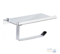 PORTA ROLLO CROMADO DE PARED MAURER