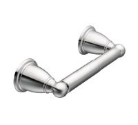 Porta rollo de papel higi nico con resorte y doble poste Moen YB2208CH Brantford, cromado