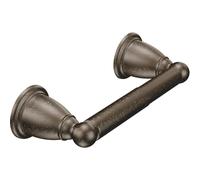 Porta rollo de papel higi nico con resorte y doble poste Moen YB2208ORB Brantford, bronce aceitado