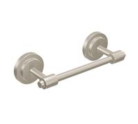 Porta rollo de papel higi nico giratorio doble de estilo moderno Moen DN0708BN Iso Collection en n quel cepillado