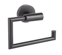 Porta Rollos Abby Negro Mate