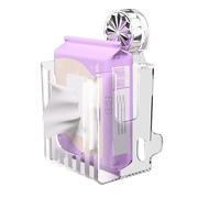 Porta Rollos de Baño - Dispensador de Toallitas Antideslizante para Pared,Dispensador Reposicionable Antideslizante con Ventosas para Baño Guardería Estación De Cambio De Pañales