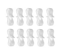 Porta rotuladores para pelotas de golf, clips para sombreros de golf, soportes para marcadores para pelotas de golf en forma de S de 10 piezas | de golf con clip pequeño, multiusos para camping