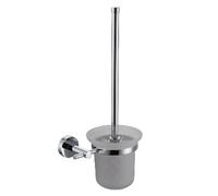 Porta scopino a parete linea diosa cromo - fiss. con viti