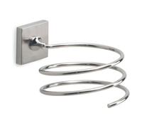 Porta Secador De Pelo De Pared Gedy FJ55 38 FUJI Plata Cepillada