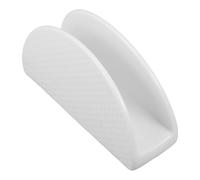 Porta Servilletas de Cerámica Blanco, de Pie, 5, 1x2, 8x1, 6in