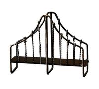 Porta servilletas | Dispensador vertical para servilletas, portadocumentos de pie, accesorio de cocina estilo retro de hierro, ahorro de espacio para mesa, contenedor