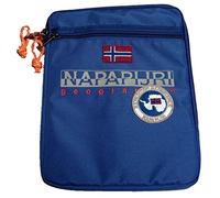 Porta Tablet Uomo Donna Napapijri Bolso Mujer Hombres Cabo Norte Slg Holder N3Z08 BLU, Azul
