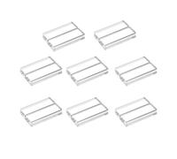 Porta tarjetas de acrílico - Expositor para tarjetas, soporte transparente de 10 piezas, pantalla de crte de identidad de acrílico | Soporte de mostrador para eventos de estilo de vida, bodas,
