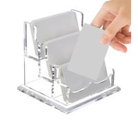 Porta tarjetas de visita organizador para escritorio - Porta tarjetas expositor escritorio, organizador multilugar para oficina, recepción, reuniones, casa