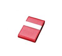 Porta Tarjetas Estuche for tarjetas de visita Cuero de gran capacidad Titular de la tarjeta de visita Titular de la tarjeta portátil for damas de los hombres Titular de la tarjeta bancaria Titular de