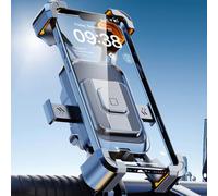 Porta Telefono Bici, Porta Cellulare Bici, Porta Cellulare Moto, Supporto Telefono Bicicletta, 360° Rotazione, Porta Cellulare Moto Universale, Fissaggio E Rimozione Rapido