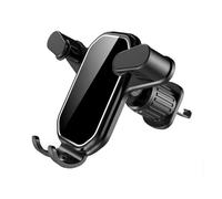 Porta Teléfono Bicicleta Soporte Universal Teléfono Coche Con Ventilación Aire Bloqueo Gravedad Ajuste Flexible 360 grados Para Teléfonos 4 A 7 Pulgadas Soporte Teléfono Moto(Mirror surface)