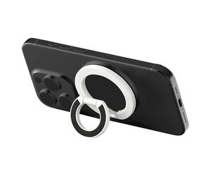 Porta teléfono con Agarre - Soporte de magnético de Doble Cara - Grip Ajustable a 360 Grados para el Soporte Trasero del teléfono | para Montaje en salpicadero de Coche para Smartphones