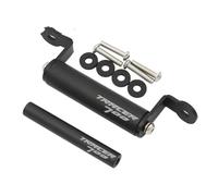 Porta Teléfono Soporte para Navegador De Moto para Tracer700 2018-2021 Kit para Barra Transversal con Central Delantero para GPS Y Teléfono Móvil Expansible(Negro 1)