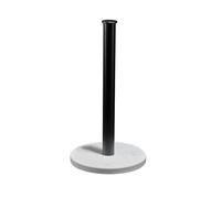 Porta toallas de papel Portarrollos de papel de cocina, soporte de pie for rollos de papel de cocina con base de mármol for encimera de cocina, mesa de comedor, porta toallas de cocina(Black)
