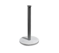 Porta toallas de papel Portarrollos de papel de cocina, soporte de pie for rollos de papel de cocina con base de mármol for encimera de cocina, mesa de comedor, porta toallas de cocina(Gris)