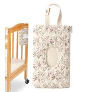 Porta toallitas - de gran capacidad | de almacenamiento para cochecitos: soporte y dispensador de toallitas portátiles, contenedor de almacenamiento para cochecito, de pañales portát