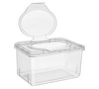 Porta Toallitas Húmedas Recargable para Niño, 3 Piezas | Polipropileno, Operación Manual, Diseño Práctico y Ligero, Diseño Ergonómico, Baño y Salón