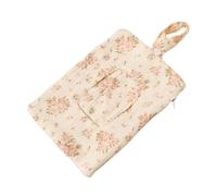 Porta Toallitas Para De Pañales, Portátil, 22x14x1cm, PortaToallitas, ParaPañales Acolchada Floral, Simplifica El Acceso A Las Toallitas, Para Coche, Camping, Viajes, Baño Al Aire Libre,