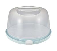 Porta Torta Emilio Aquamarina Con Bandeja Y CAMPANA 38x37,5x21 cm - Keeper