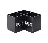 Porta Utensilios - Contenedor De Almacenamiento De Cubiertos De Madera | Organizador De Utensilios De Cocina Rápido Y Confiable Para Cubiertos, , Cucharas, Tenedores, Espátula, Palillos, Esta