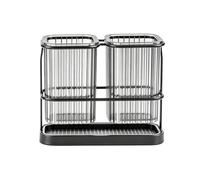 Porta utensilios secante para | Organizador porta tenedores y tazas de tendencia,Rejilla De Secado Para Cubiertos Y Palillos,Para Cuchillos Pequeños, Pelador, Pajitas, Plano Cocina, Restaurante, Casa