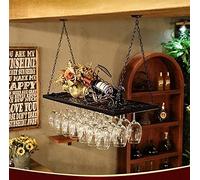 Porta vino* Soporte for copas de vino, soporte for botellas, soporte for vino, soporte for copas de vino, soporte for copas de vino, soporte for copas, estante for copas, decoración de barra retro, so