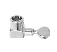 Portaagujas Giratorio Tamaño 1, para Máquina de Coser Singer | Tornillo de Fijación, Metal Plata, Orificio de Montaje 6mm, para Hogar y Reparaciones