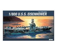 Portaaviones Cvn-69 Uss Eisenhower ACADEMY 14212 1:800 Maqueta Tanque Promo