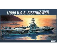 Portaaviones Cvn-69 Uss Eisenhower ACADEMY 14212 1:800 Maqueta Tanque Promo