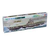 Portaaviones estadounidense Hornet de Tamiya a escala 1/700